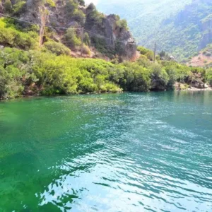 guided tour to akchour waterfalls